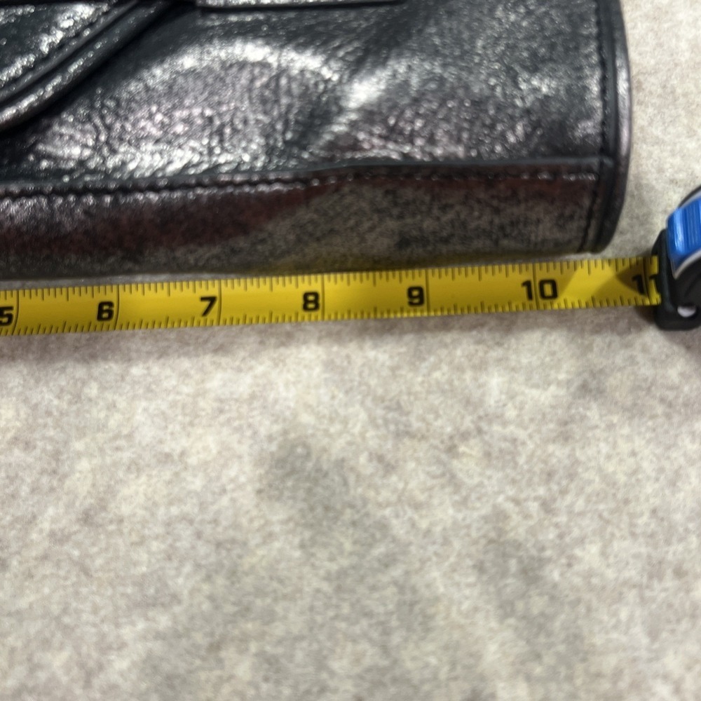 Botkier Calie Crossbody Clutch Medium Bag Gun Metal NWT Stunning Modern - Picture 14 of 16